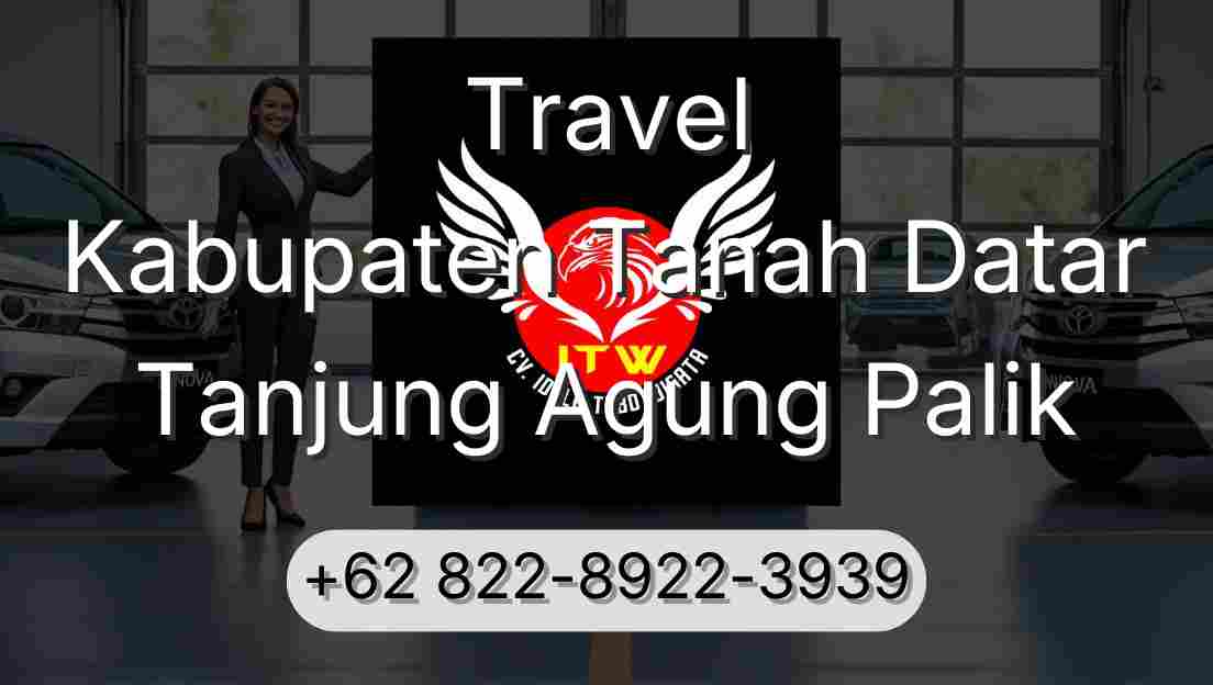 Travel Kabupaten Tanah Datar Tanjung Agung Palik