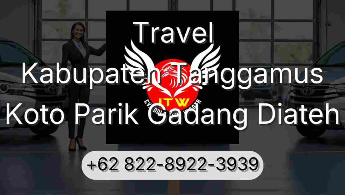Travel Kabupaten Tanggamus Koto Parik Gadang Diateh