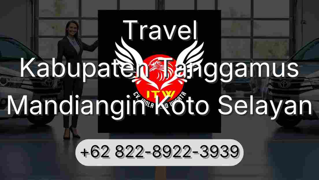 Travel Kabupaten Tanggamus Mandiangin Koto Selayan