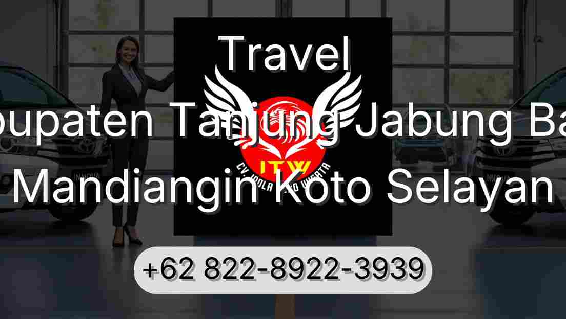Travel Kabupaten Tanjung Jabung Barat Mandiangin Koto Selayan