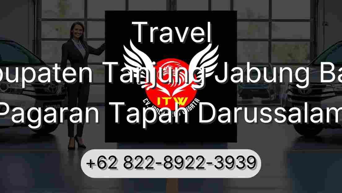 Travel Kabupaten Tanjung Jabung Barat Pagaran Tapah Darussalam
