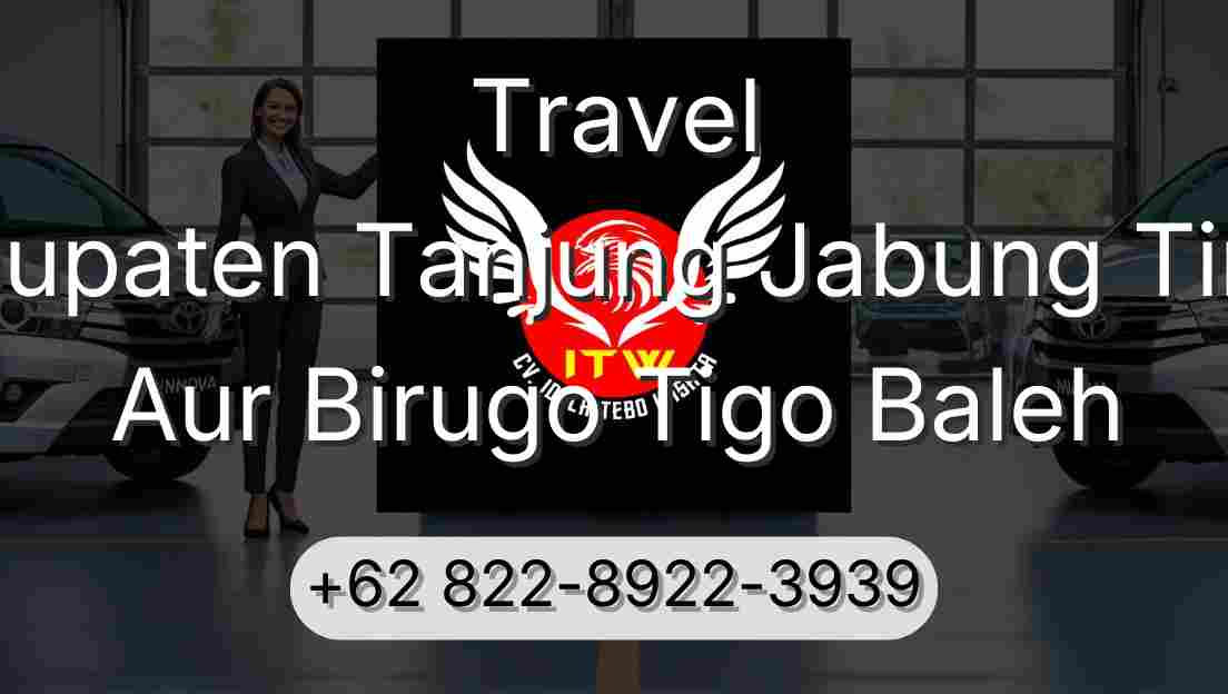 Travel Kabupaten Tanjung Jabung Timur Aur Birugo Tigo Baleh