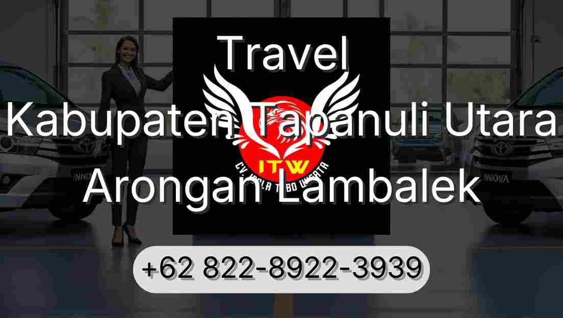 Travel Kabupaten Tapanuli Utara Arongan Lambalek