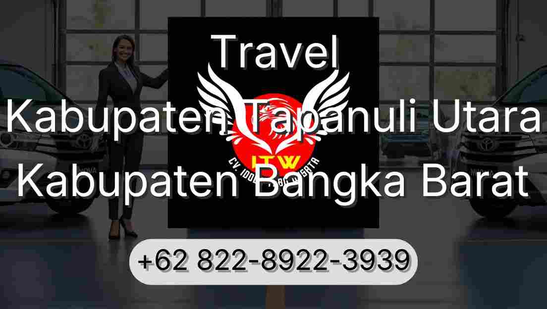 Travel Kabupaten Tapanuli Utara Kabupaten Bangka Barat