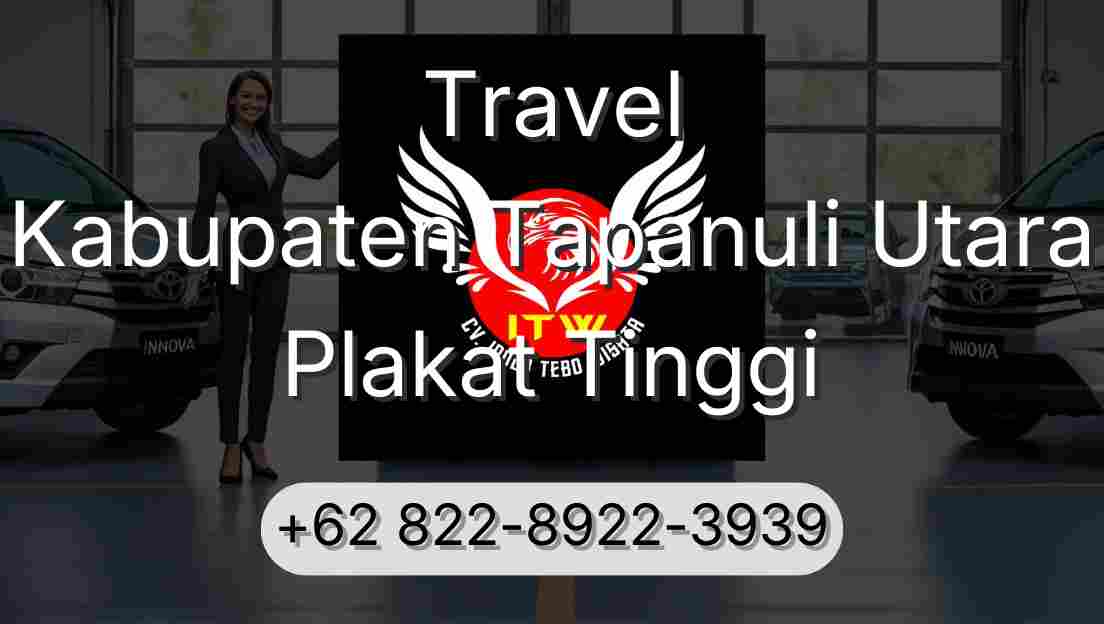 Travel Kabupaten Tapanuli Utara Plakat Tinggi