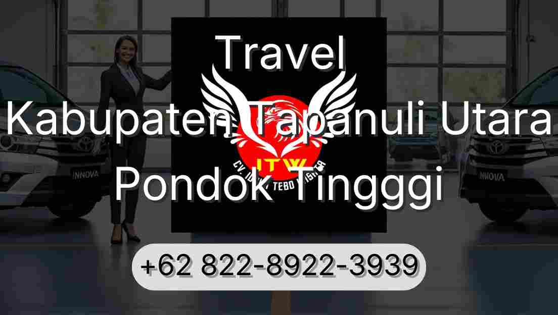 Travel Kabupaten Tapanuli Utara Pondok Tingggi