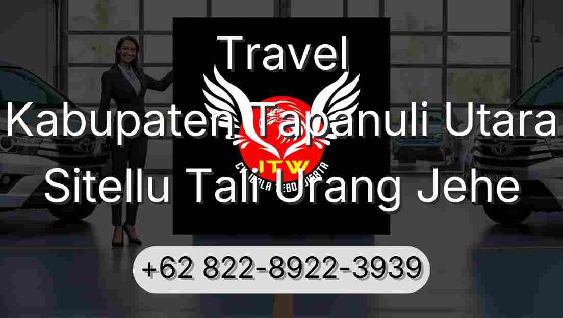 Travel Kabupaten Tapanuli Utara Sitellu Tali Urang Jehe