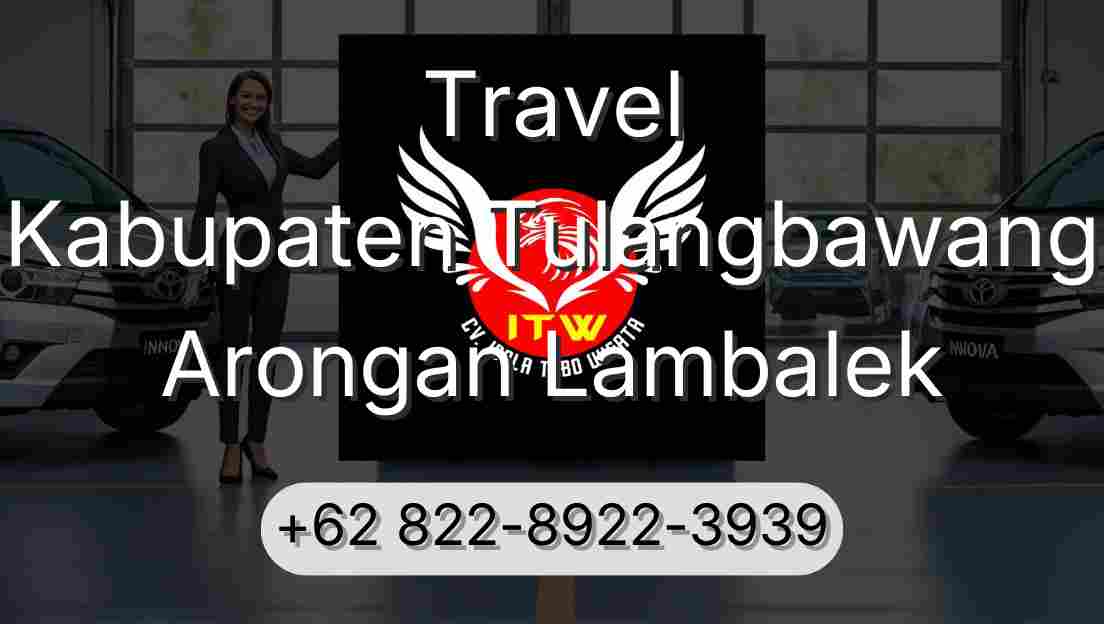 Travel Kabupaten Tulangbawang Arongan Lambalek