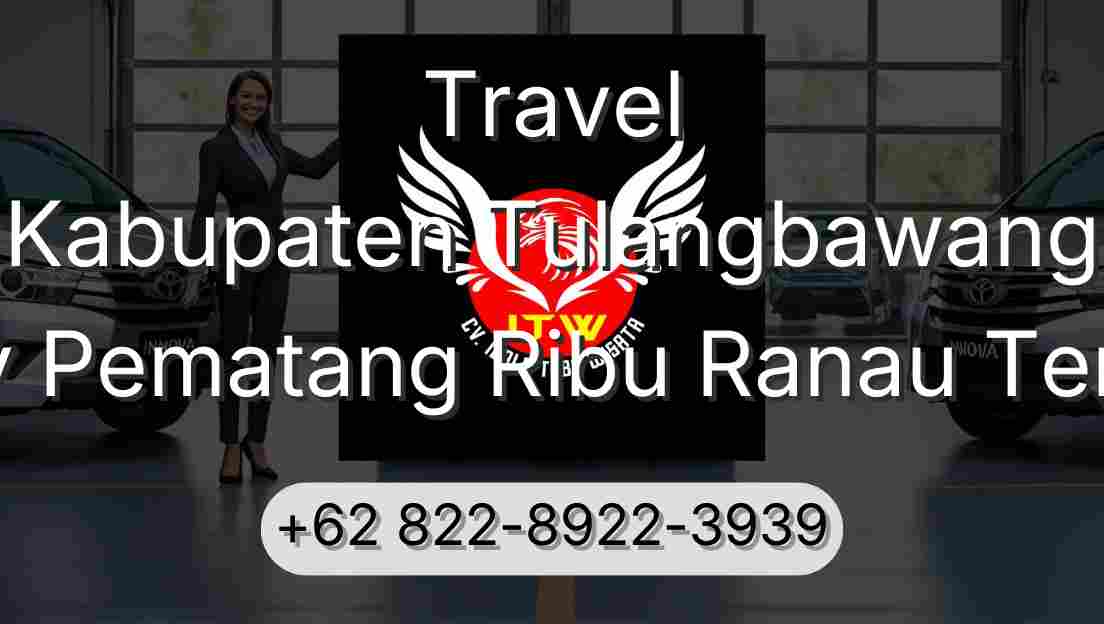 Travel Kabupaten Tulangbawang Buay Pematang Ribu Ranau Tengah