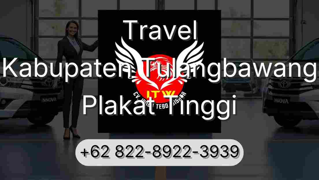 Travel Kabupaten Tulangbawang Plakat Tinggi