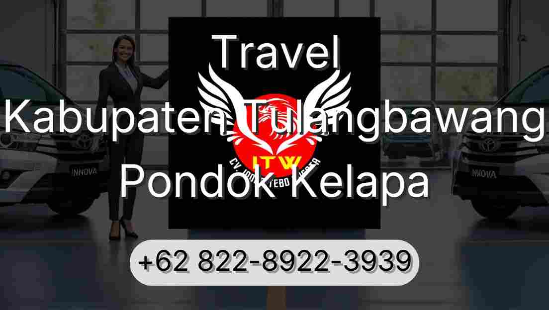 Travel Kabupaten Tulangbawang Pondok Kelapa