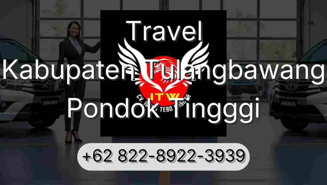 Travel Kabupaten Tulangbawang Pondok Tingggi