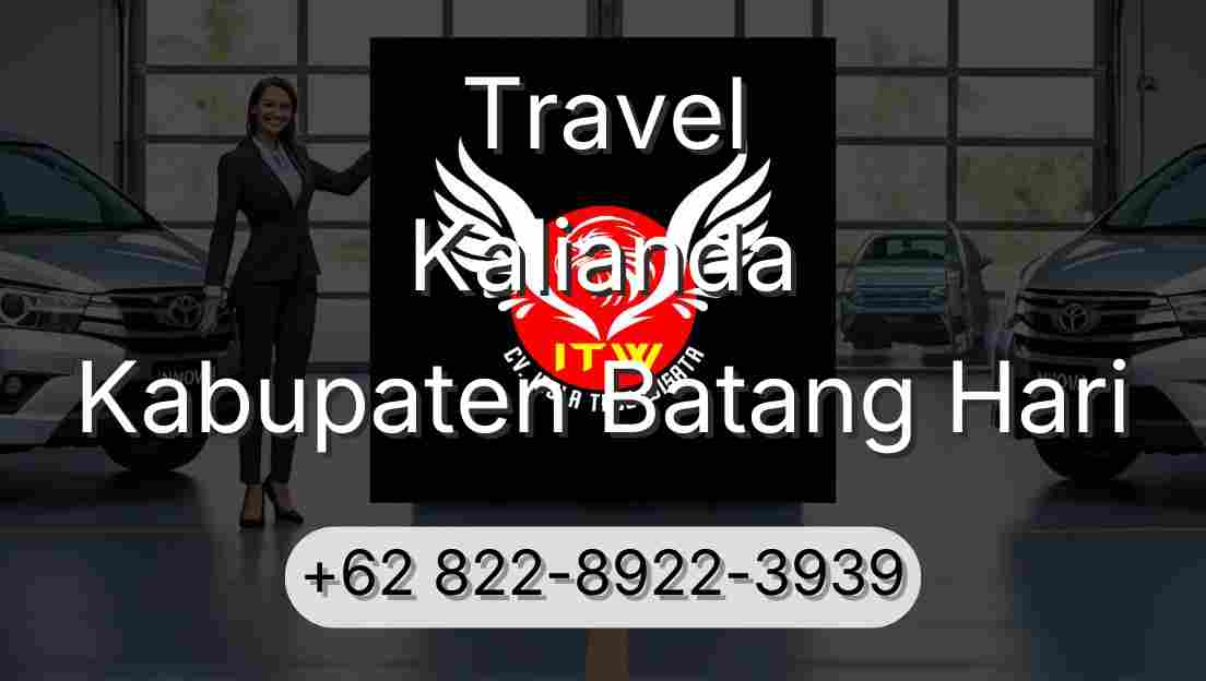 Travel Kalianda Kabupaten Batang Hari