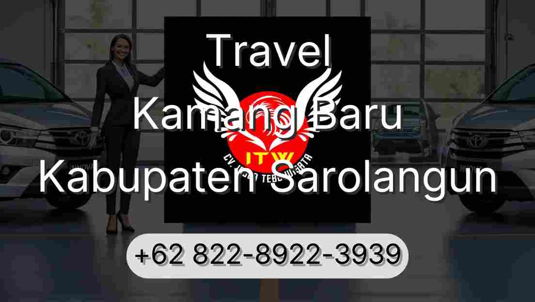 Travel Kamang Baru Kabupaten Sarolangun