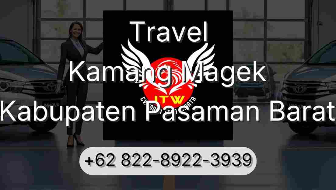 Travel Kamang Magek Kabupaten Pasaman Barat