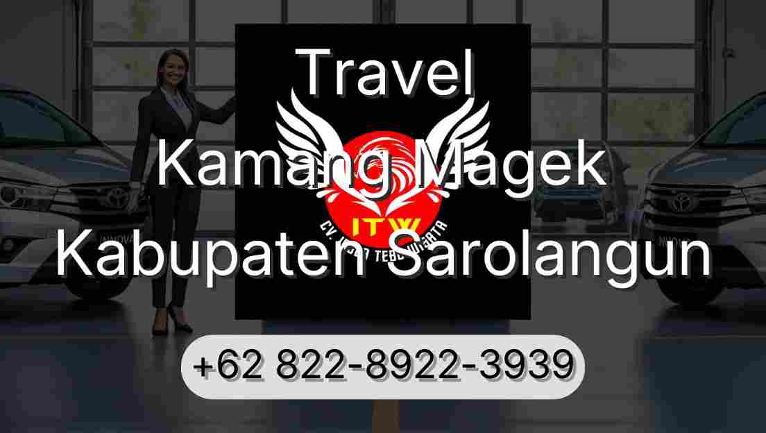 Travel Kamang Magek Kabupaten Sarolangun