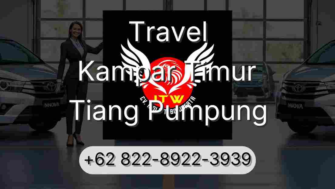 Travel Kampar Timur Tiang Pumpung