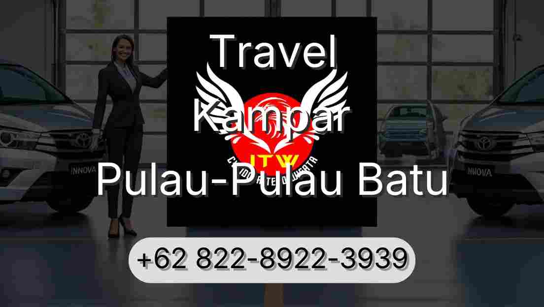 Travel Kampar Pulau-Pulau Batu