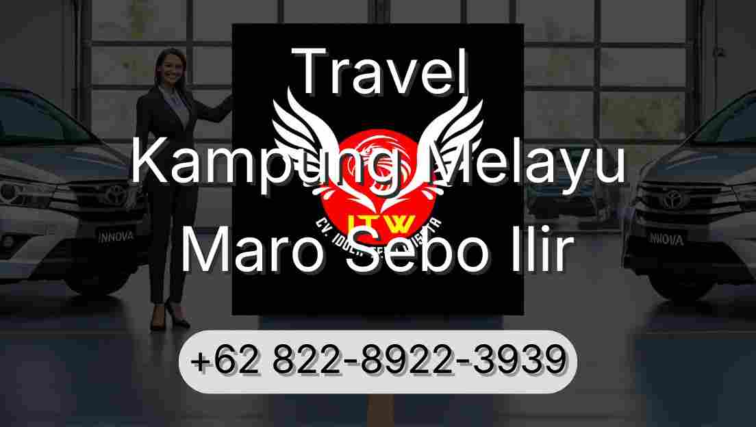 Travel Kampung Melayu Maro Sebo Ilir