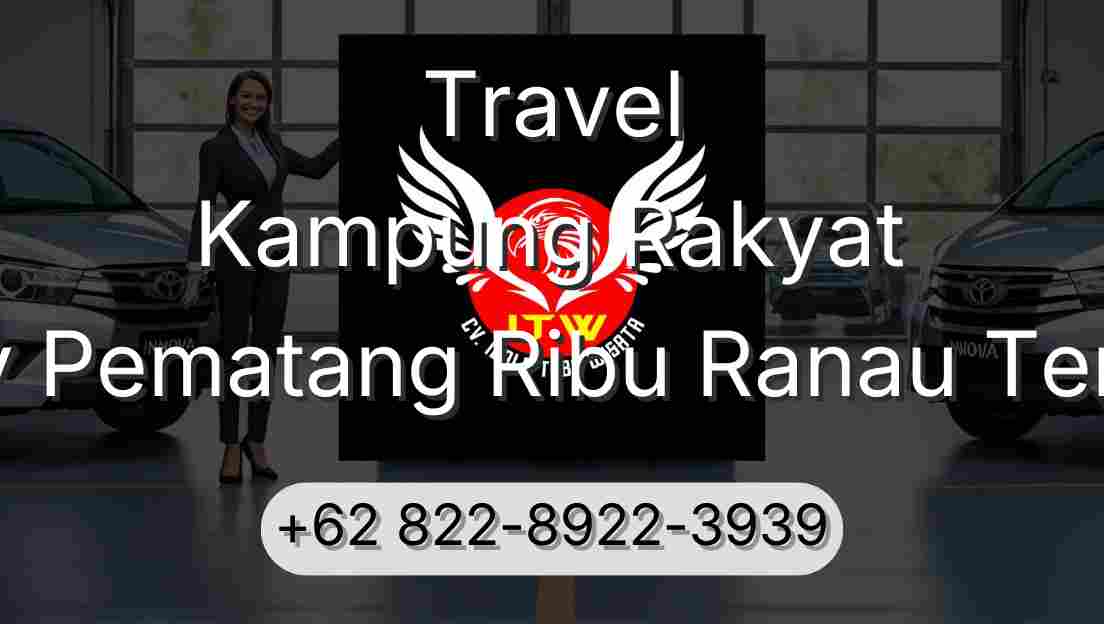 Travel Kampung Rakyat Buay Pematang Ribu Ranau Tengah