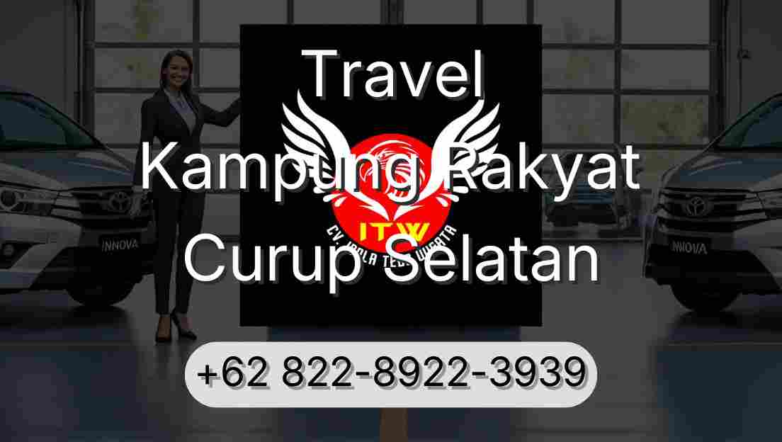 Travel Kampung Rakyat Curup Selatan
