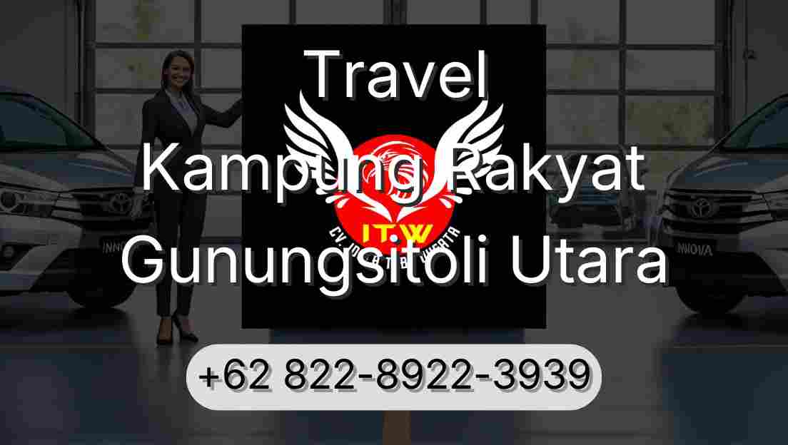 Travel Kampung Rakyat Gunungsitoli Utara
