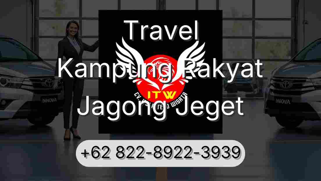 Travel Kampung Rakyat Jagong Jeget