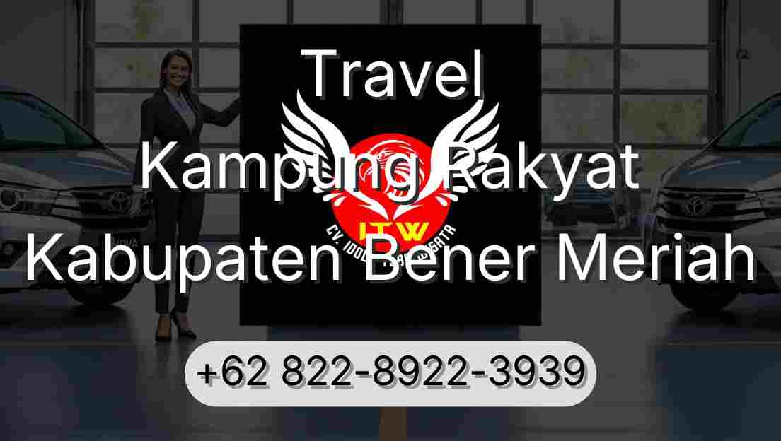 Travel Kampung Rakyat Kabupaten Bener Meriah
