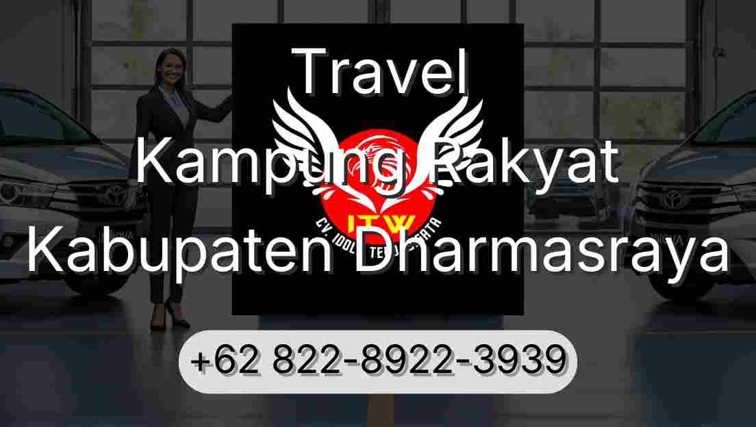 Travel Kampung Rakyat Kabupaten Dharmasraya