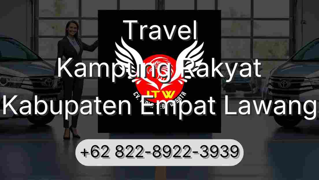 Travel Kampung Rakyat Kabupaten Empat Lawang