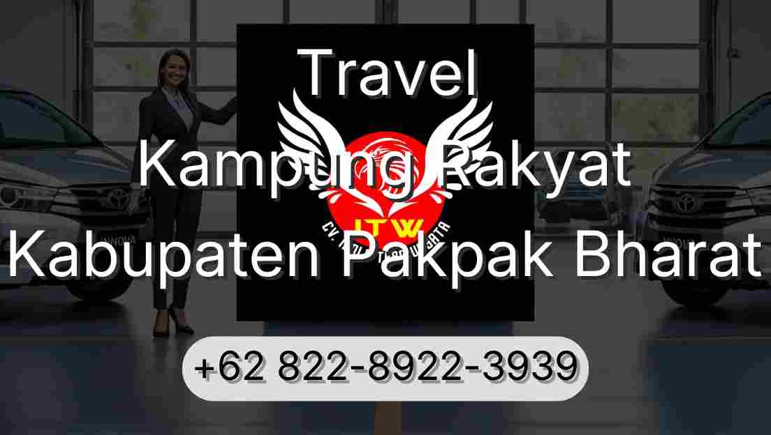 Travel Kampung Rakyat Kabupaten Pakpak Bharat