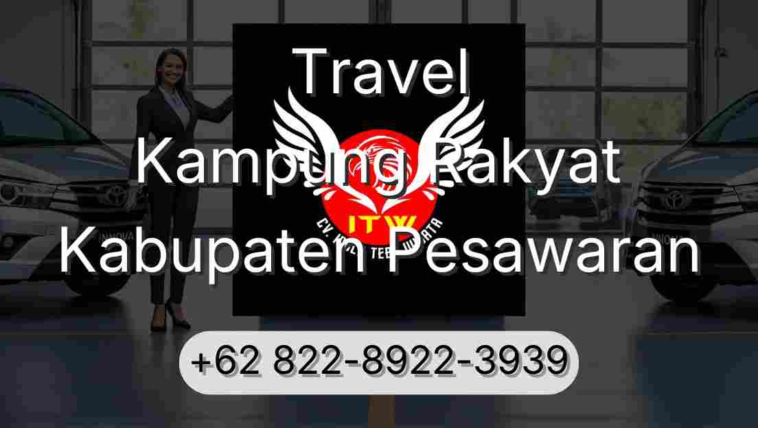 Travel Kampung Rakyat Kabupaten Pesawaran