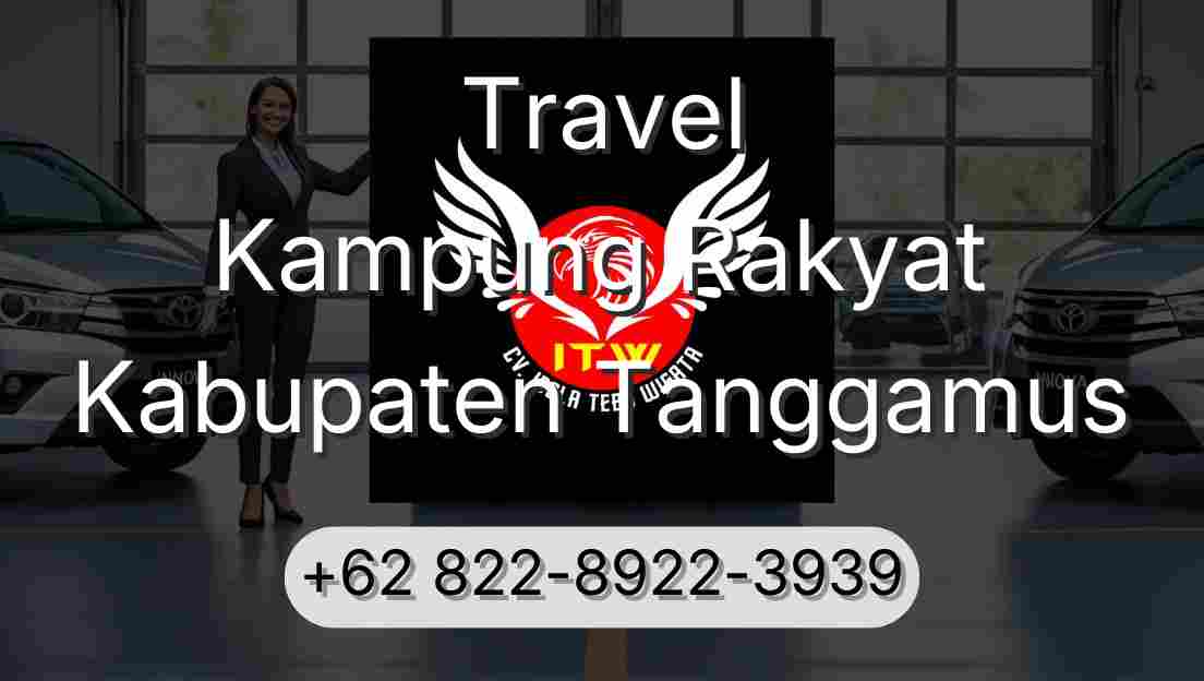 Travel Kampung Rakyat Kabupaten Tanggamus