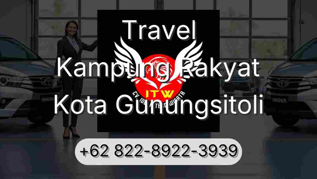 Travel Kampung Rakyat Kota Gunungsitoli