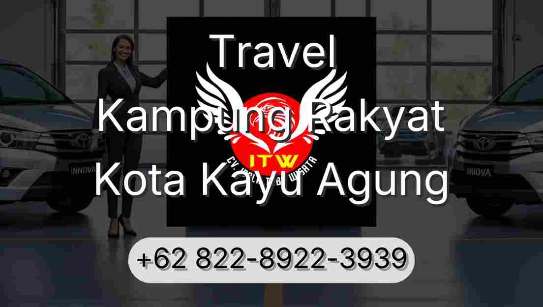Travel Kampung Rakyat Kota Kayu Agung