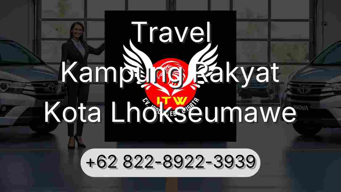 Travel Kampung Rakyat Kota Lhokseumawe