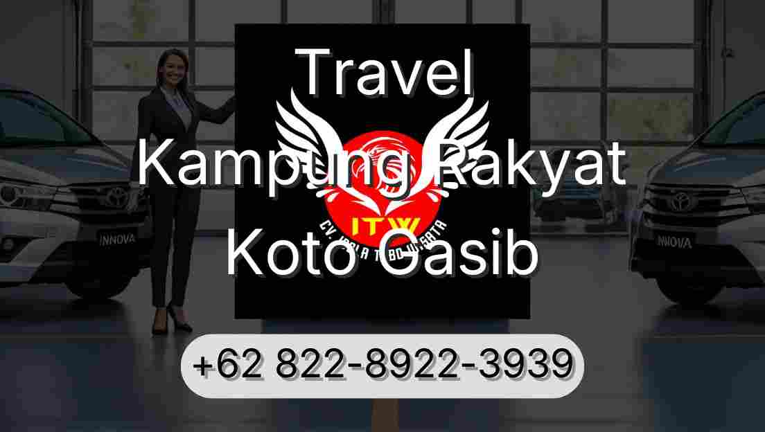 Travel Kampung Rakyat Koto Gasib