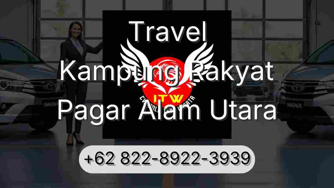 Travel Kampung Rakyat Pagar Alam Utara