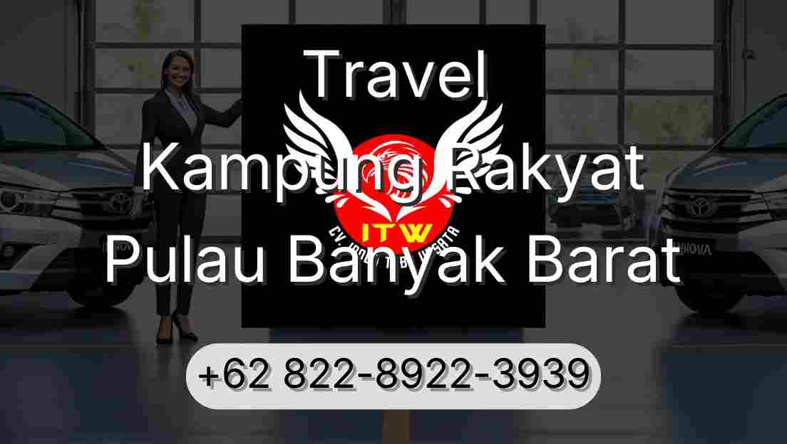 Travel Kampung Rakyat Pulau Banyak Barat