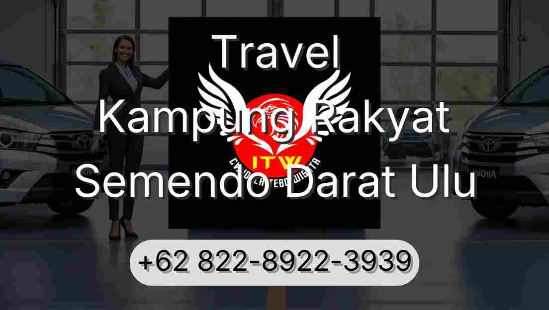 Travel Kampung Rakyat Semendo Darat Ulu