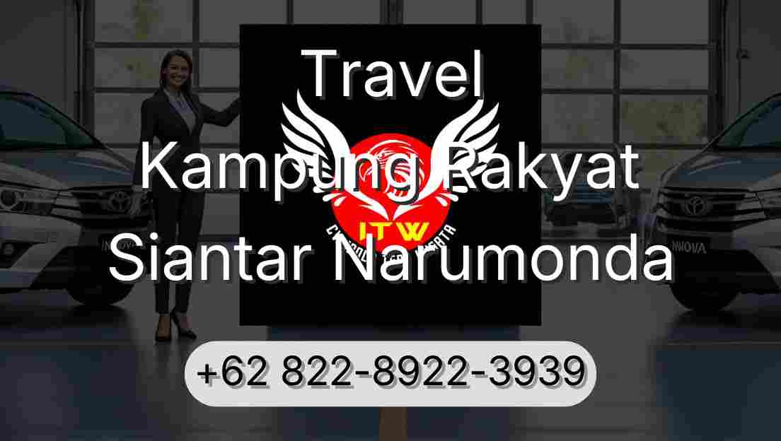 Travel Kampung Rakyat Siantar Narumonda