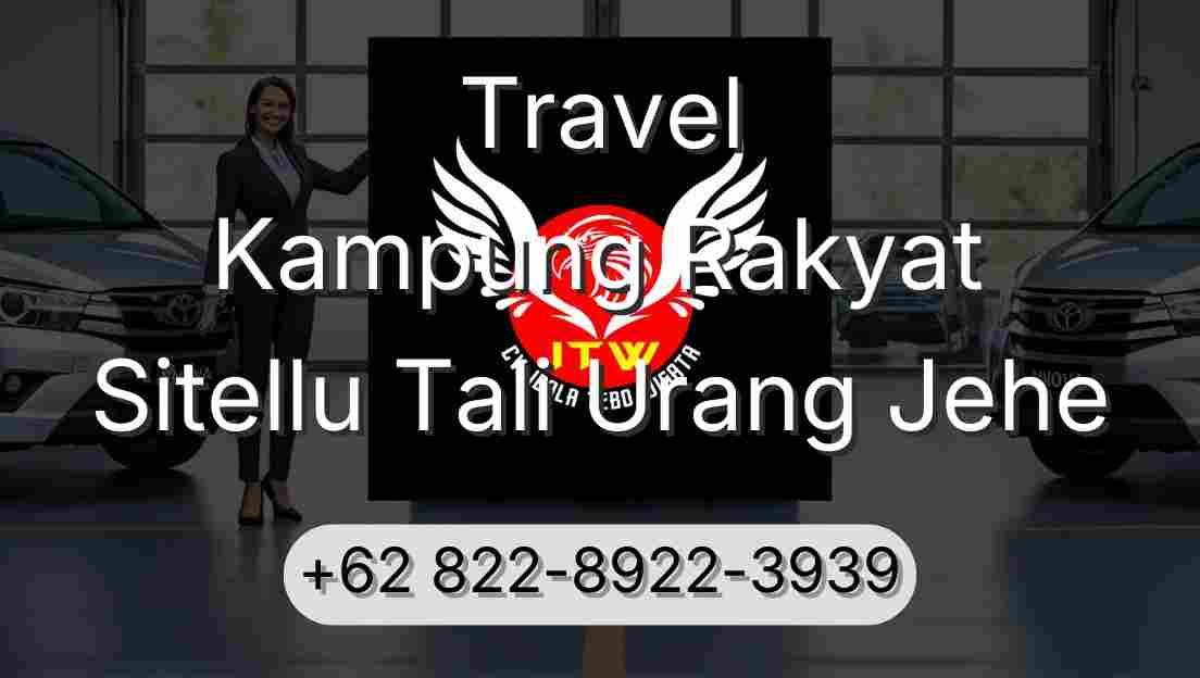 Travel Kampung Rakyat Sitellu Tali Urang Jehe