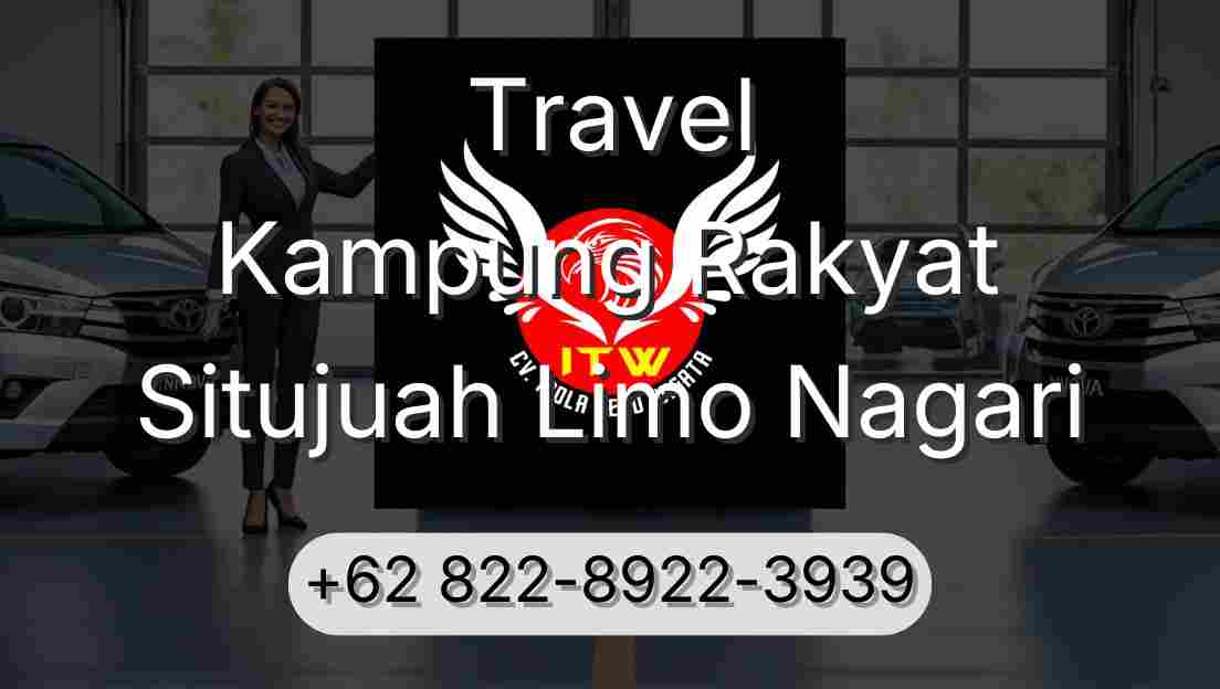 Travel Kampung Rakyat Situjuah Limo Nagari