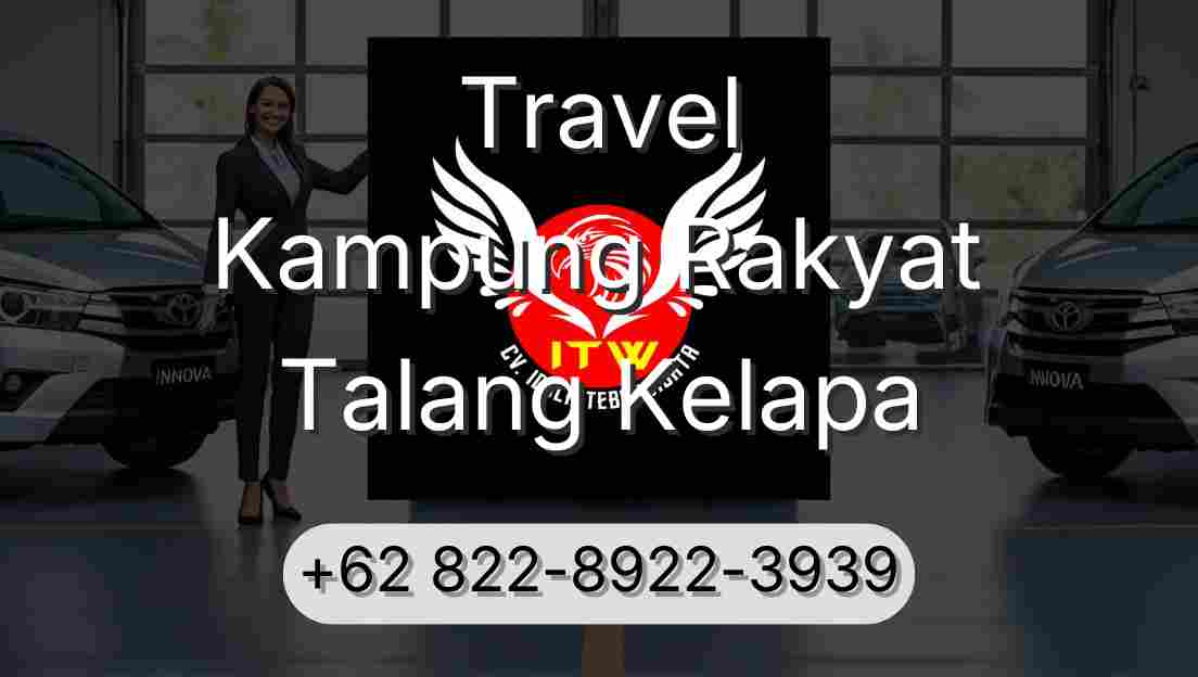 Travel Kampung Rakyat Talang Kelapa