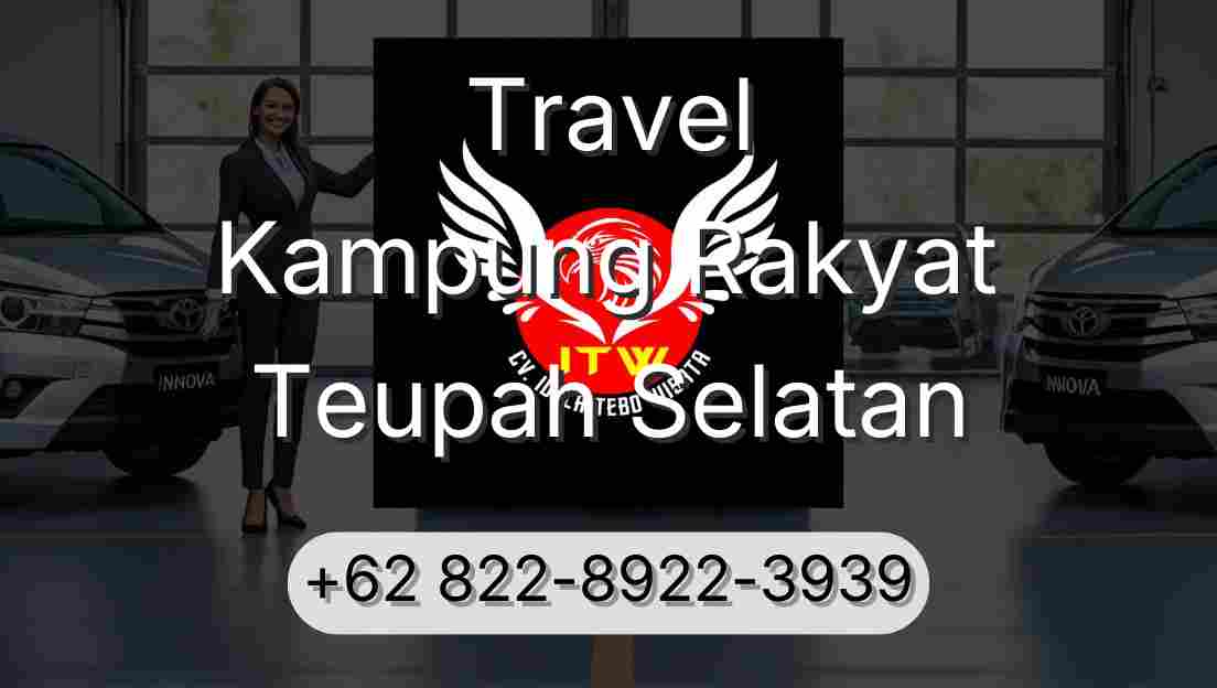 Travel Kampung Rakyat Teupah Selatan