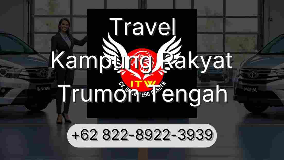 Travel Kampung Rakyat Trumon Tengah