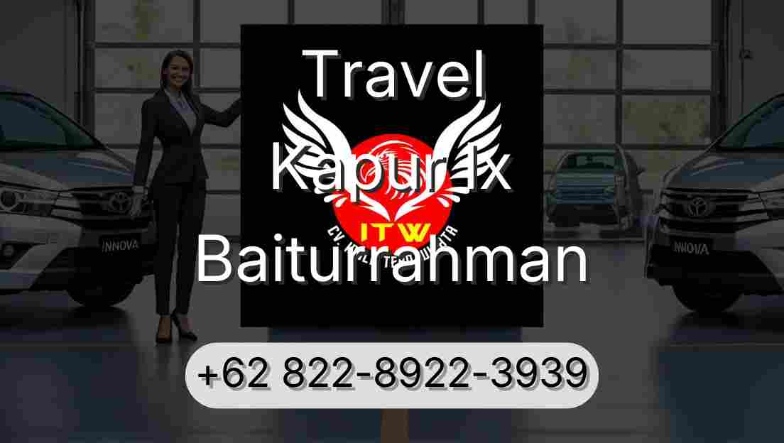 Travel Kapur Ix Baiturrahman