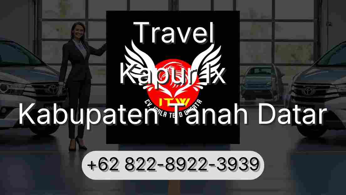 Travel Kapur Ix Kabupaten Tanah Datar