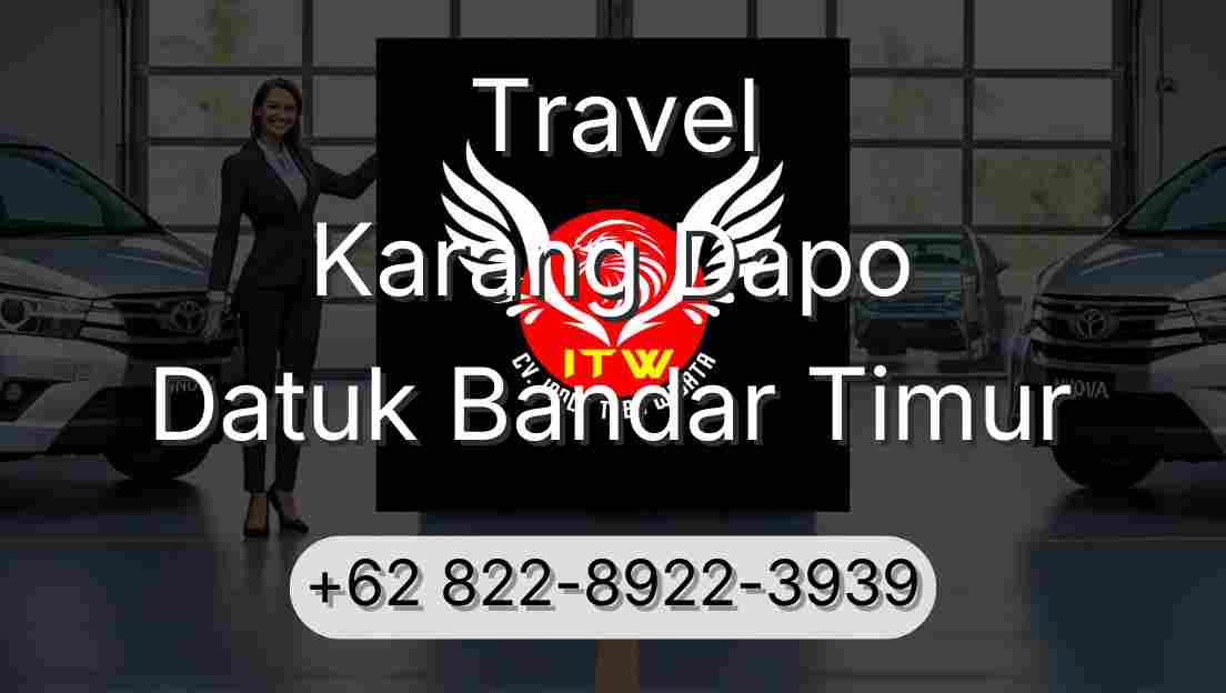 Travel Karang Dapo Datuk Bandar Timur