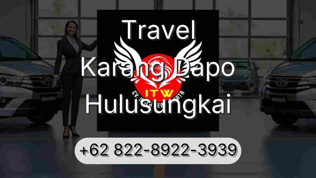 Travel Karang Dapo Hulusungkai